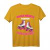 Coole Mädchen fahren Rollschuh Rollergirl T-Shirt – Trendiges Geschenk für Skater Girls, Geburtstag & Weihnachten