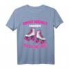 Coole Mädchen fahren Rollschuh Rollergirl T-Shirt – Trendiges Geschenk für Skater Girls, Geburtstag & Weihnachten