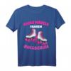 Coole Mädchen fahren Rollschuh Rollergirl T-Shirt – Trendiges Geschenk für Skater Girls, Geburtstag & Weihnachten