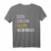 Rudergeschenk - Eating Sleep Rudern T-Shirt für Ruderer, Männer & Frauen, ideales Geschenk für Ruderverrückte
