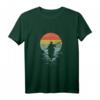 Kajak Vintage Horizont Motiv Geschenk T-Shirt für Wassersportler, Wildwasser Liebhaber & Naturfreunde