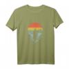 Kajak Vintage Horizont Motiv Geschenk T-Shirt für Wassersportler, Wildwasser Liebhaber & Naturfreunde