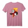 Starker Panda mit Rugby Ball - Rugby Team T-Shirt für Fans, Trainer und Nachwuchs, originelles Geschenk für Rugby Begeisterte