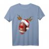 Lustiges Rugby Reindeer Santa Weihnachts-T-Shirt – Perfektes Geschenk für Rugby-Fans zu Weihnachten für Männer, Frauen & Kinder