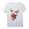 Lustiges Rugby Reindeer Santa Weihnachts-T-Shirt – Perfektes Geschenk für Rugby-Fans zu Weihnachten für Männer, Frauen & Kinder