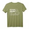 Rugby Mom Rugbyspieler Rugby Coach T-Shirt - Perfektes Geschenk für Rugby Fans, Spieler und Trainer zu Geburtstagen und Anlässen