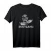 Retro Thistle Scottish Rugby T-Shirt – Vintage Supporter Top für Fans der schottischen Rugby-Nationalmannschaft