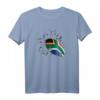 Südafrika Rugby T-Shirt Fans Jersey 2020 - Springboks Supporter Shirt mit Feuer-Design, perfektes Geschenk für Rugby-Fans