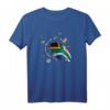 Südafrika Rugby T-Shirt Fans Jersey 2020 - Springboks Supporter Shirt mit Feuer-Design, perfektes Geschenk für Rugby-Fans