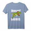 Rugby Saurus Lustiges Rugby Dinosaurier Spieler Fan T-Shirt – Perfektes Geschenk für Rugby Fans, Trainer & Teammitglieder