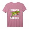 Rugby Saurus Lustiges Rugby Dinosaurier Spieler Fan T-Shirt – Perfektes Geschenk für Rugby Fans, Trainer & Teammitglieder