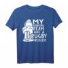Funny Rugby-Shirt für Herren und Damen – Klassisch geschnitten mit doppelt genähtem Saum