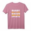 Lustiges Rugby Is The Bacon Of Sports T-Shirt – Coole Rugby Fanbekleidung für Damen und Herren, Perfekt für Rugby-Fans und Teammitglieder