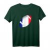 Rugby Ball Frankreich Flagge T-Shirt für Herren, Damen & Kinder – Unterstützung für Les Bleus, ideales Geschenk & Fan-Outfit