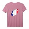 Rugby Ball Frankreich Flagge T-Shirt für Herren, Damen & Kinder – Unterstützung für Les Bleus, ideales Geschenk & Fan-Outfit