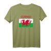 Wales 'Cymru' Welsh Flag Proud T-Shirt for Rugby & Supporters - Celebrate St David's Day & Welsh Heritage