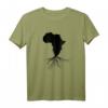 Africa Roots Springbok Bokke South Africa Vintage Rugby T-Shirt – Klassischer Schnitt, Doppelnaht für Rugby-Fans