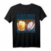Ich mag Bier und Rugby und vielleicht 3 Leute T-Shirt - Lustiges Geburtstags-Shirt für Rugby- und Bierliebhaber mit 40er Spruch