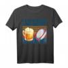 Ich mag Bier und Rugby und vielleicht 3 Leute T-Shirt - Lustiges Geburtstags-Shirt für Rugby- und Bierliebhaber mit 40er Spruch