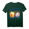 Ich mag Bier und Rugby und vielleicht 3 Leute T-Shirt - Lustiges Geburtstags-Shirt für Rugby- und Bierliebhaber mit 40er Spruch