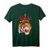 Tiger mit Edelsteinaugen und Krone T-Shirt – Trendiges modernes surrealistisches Design für Sport, Partys & Geschenke für Kunst- und Tierliebhaber