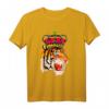 Tiger mit Edelsteinaugen und Krone T-Shirt – Trendiges modernes surrealistisches Design für Sport, Partys & Geschenke für Kunst- und Tierliebhaber