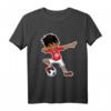 Dabbing Soccer Boy Tunesien Trikot - Lustiges Fußball T-Shirt für Jungen, Kinder & Jugendliche, ideal für Turniere & Geburtstage