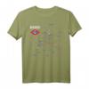 Madrid Spanien Metro U-Bahn Karte T-Shirt – Geschenk für Reisende, Zug- und Eisenbahnfreunde, Erinnerungsstück für Madrid-Urlaub