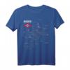 Madrid Spanien Metro U-Bahn Karte T-Shirt – Geschenk für Reisende, Zug- und Eisenbahnfreunde, Erinnerungsstück für Madrid-Urlaub