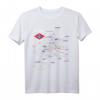 Madrid Spanien Metro U-Bahn Karte T-Shirt – Geschenk für Reisende, Zug- und Eisenbahnfreunde, Erinnerungsstück für Madrid-Urlaub