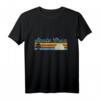 Santa Cruz Kalifornien 70er 80er Vintage Surfer Beach T-Shirt - Perfektes Geschenk für Surfer und Beachliebhaber im Retro-Style