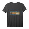 Santa Cruz Kalifornien 70er 80er Vintage Surfer Beach T-Shirt - Perfektes Geschenk für Surfer und Beachliebhaber im Retro-Style