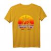 Santa Cruz CA Retro Sonnenuntergang T-Shirt - Vintage Surfer Beachmode für Sommerurlaub & Strandfans