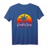 Santa Cruz CA Retro Sonnenuntergang T-Shirt - Vintage Surfer Beachmode für Sommerurlaub & Strandfans