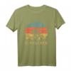 Santa Cruz CA Kalifornien Surfer Retro T-Shirt im Vintage Style - 70er & 80er Jahre Beach Strand Surf Design für Surfer, Fahrradfahrer & Outdoor-Enthusiasten