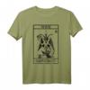 Baphomet Tarot Langarm T-Shirt – Satanistisches, mystisches Shirt mit Okkulten Symbolen und Teuflischem Design