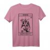 Baphomet Tarot Langarm T-Shirt – Satanistisches, mystisches Shirt mit Okkulten Symbolen und Teuflischem Design