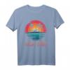Basketball-Vacay-Modus T-Shirt – Strand, Hängematte & Retro-Design für entspannte Basketballfans & Trainer