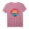 Basketball-Vacay-Modus T-Shirt – Strand, Hängematte & Retro-Design für entspannte Basketballfans & Trainer