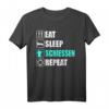 Schütze Shirt - Lustiges Geschenk für Schützenverein, Sportschütze & Jäger - Perfekt für Geburtstag & Weihnachten