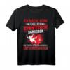 Keine Fehler beim Eisstock schießen Spruch Stockschütze T-Shirt - Lustiges Teamoutfit & Geschenkidee für Eisstockschützen