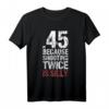 .45 Waffe T-Shirt - Lustiges Geschenk für Waffenliebhaber, Schützen & Selbstverteidigung Begeisterte