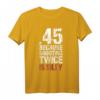 .45 Waffe T-Shirt - Lustiges Geschenk für Waffenliebhaber, Schützen & Selbstverteidigung Begeisterte