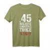 .45 Waffe T-Shirt - Lustiges Geschenk für Waffenliebhaber, Schützen & Selbstverteidigung Begeisterte