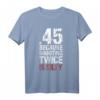 .45 Waffe T-Shirt - Lustiges Geschenk für Waffenliebhaber, Schützen & Selbstverteidigung Begeisterte
