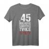 .45 Waffe T-Shirt - Lustiges Geschenk für Waffenliebhaber, Schützen & Selbstverteidigung Begeisterte