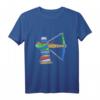 Bogenschießen Pfeile Zielscheibe Wordart Bogenschütze T-Shirt – Perfektes Geschenk für Jäger, Wettkämpfer & Schützenfest-Teilnehmer