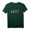 Evolution Sportschütze Steinzeit bis Heute Geschenk - Lustiges Schütze T-Shirt für Jäger, Schützenkönige und Waffenliebhaber