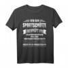 Überprüfter Sportschütze - Wer bist Du? Lustiges Schießsport T-Shirt für Waffennarren, Jäger & Schützenvereinsmitglieder