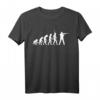 Sportschützen Gewehr Schießsport Evolution Fun T-Shirt - Humorvolles Geschenk für Männer und Frauen zu Weihnachten, Ostern & Geburtstag